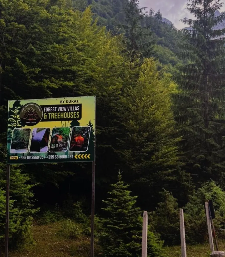 Forest View Villas & Treehouses Valbone Luksusowy namiot